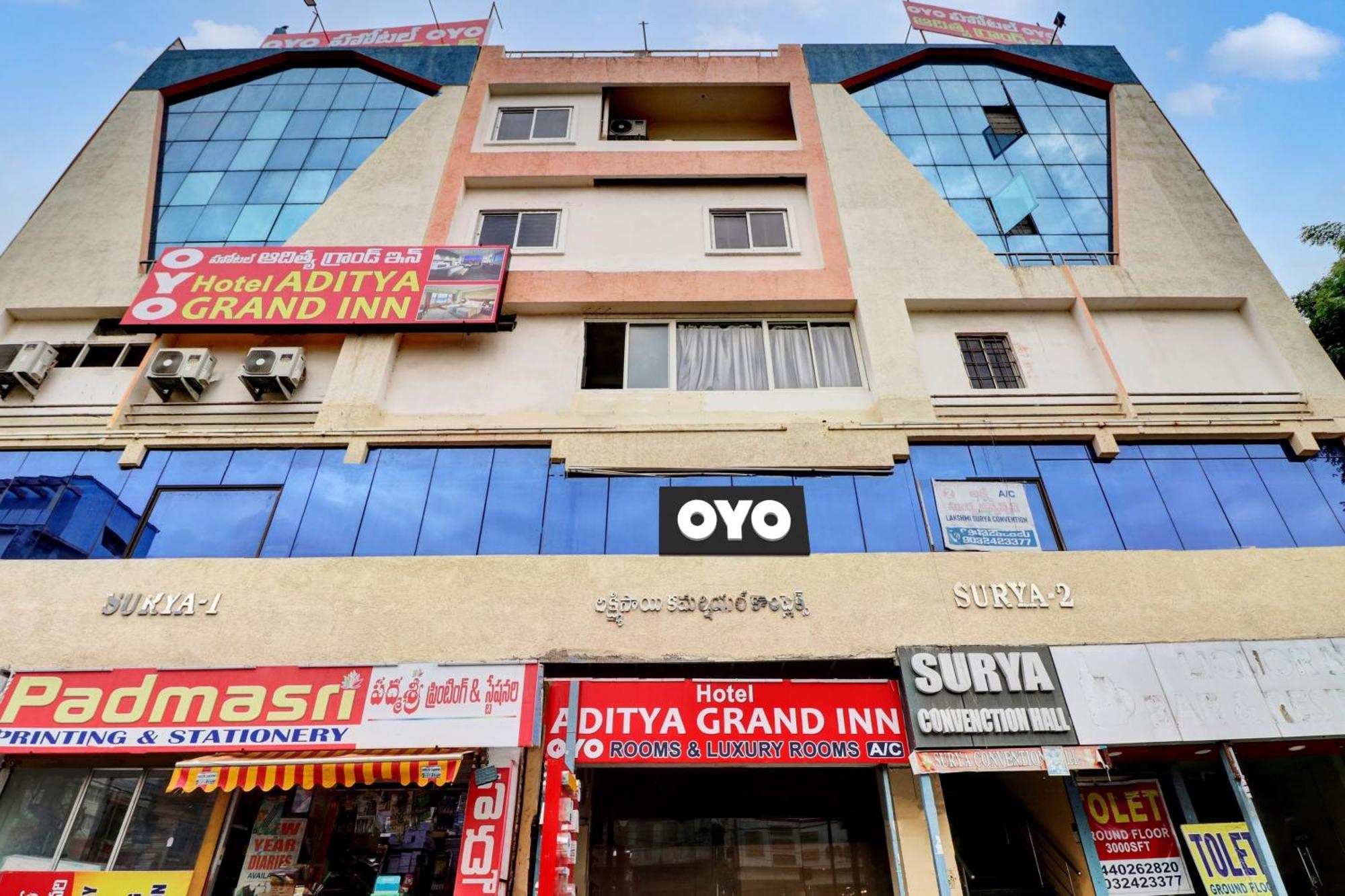 Hotel O Aditya Grand Inn Guntūr Exterior foto